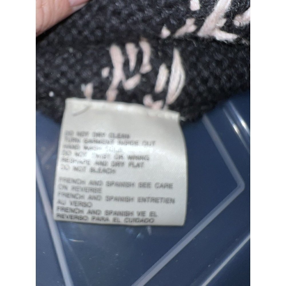 Vintage 90s Katie Lee Heart COTTAGECORE Knitted Tunic Sweater Embellished - Picture 12 of 12